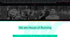 Desktop Screenshot of houseofrunning.com